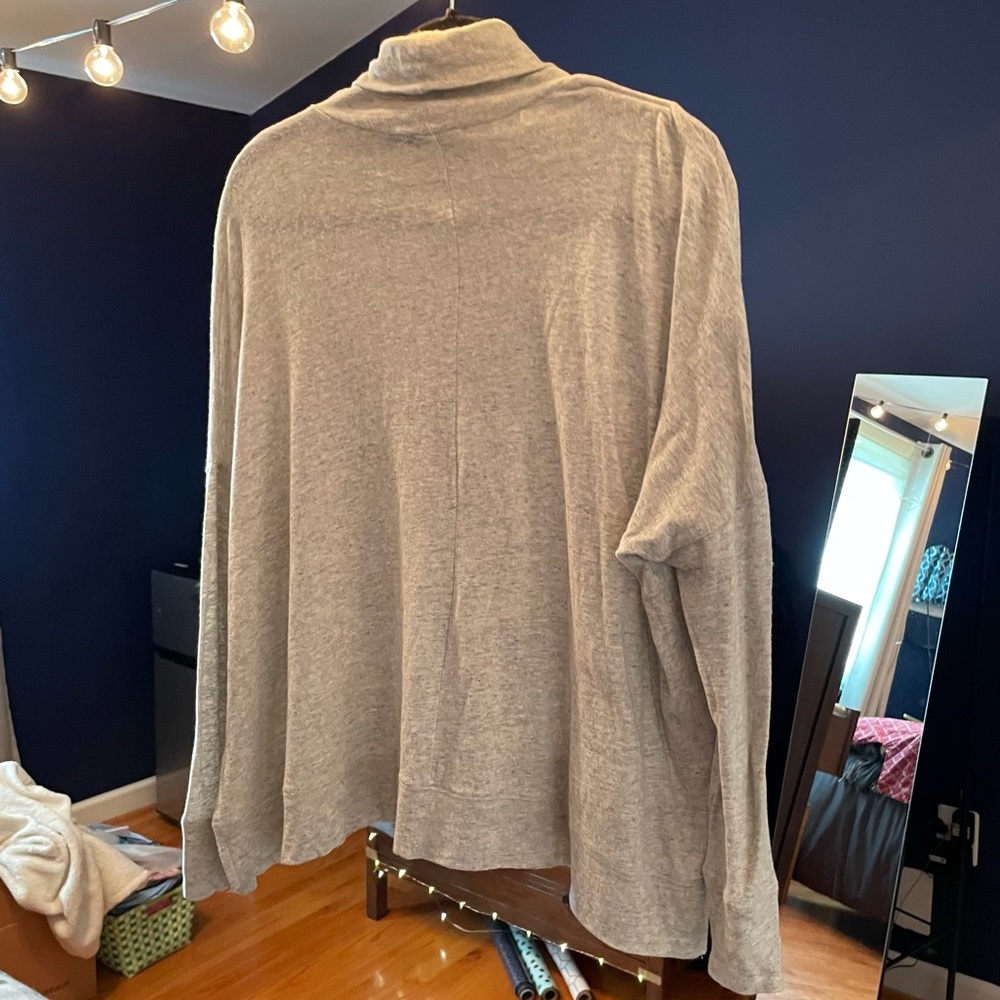 Madewell Studio turtleneck in Heather Cloud - Picture 13 of 16